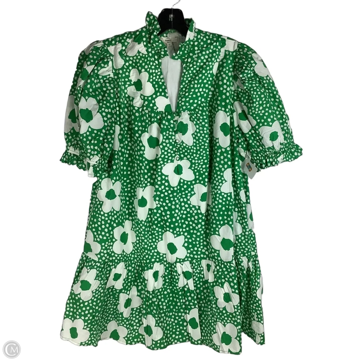 Dress Party Short By Entro In Green, Size: L