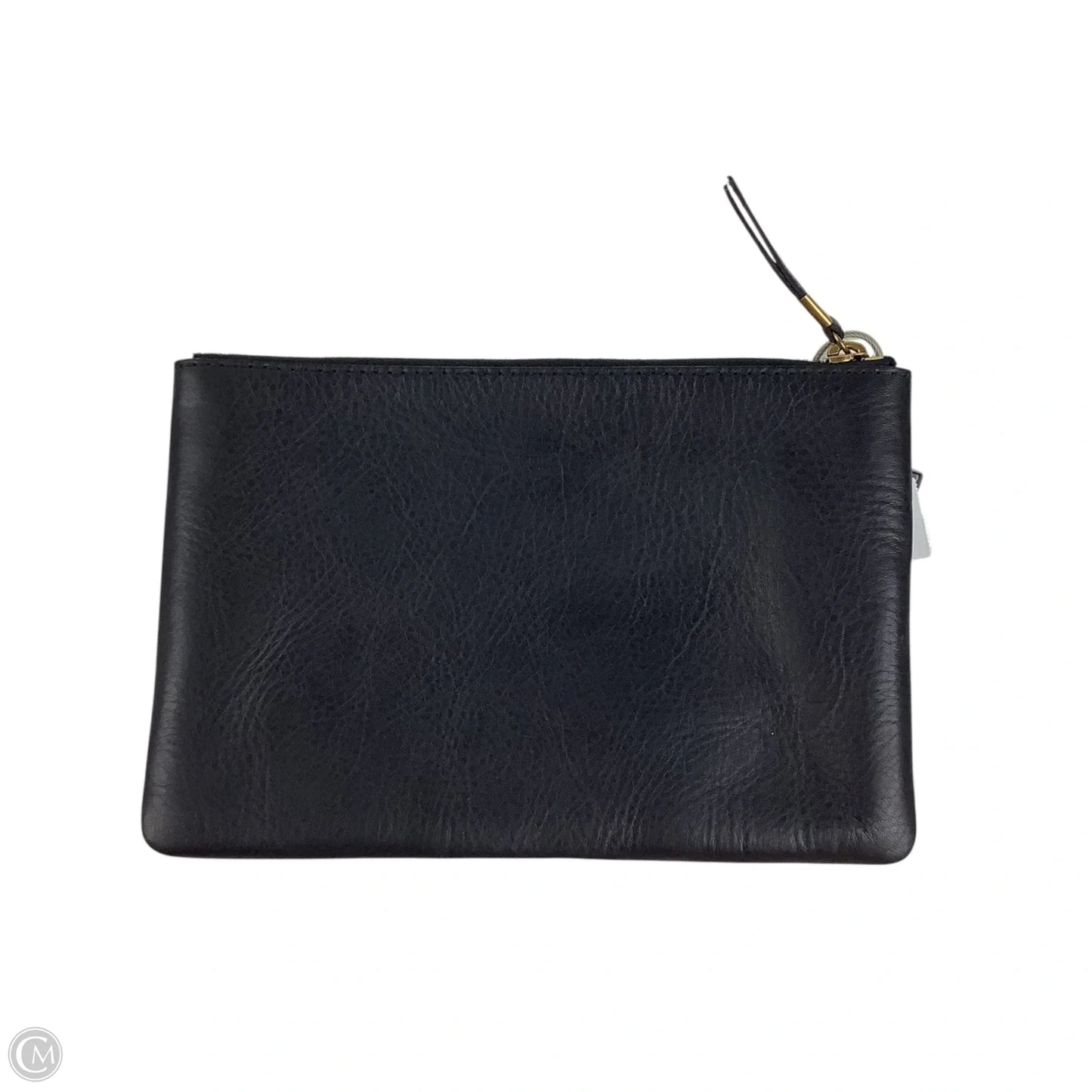 Clutch Leather By Madewell, Size: Medium