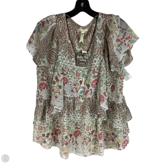 Top Short Sleeve By Matilda Jane In Multi-colored, Size: M
