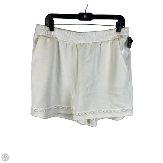 Shorts By Elie Tahari In Cream, Size: Xl