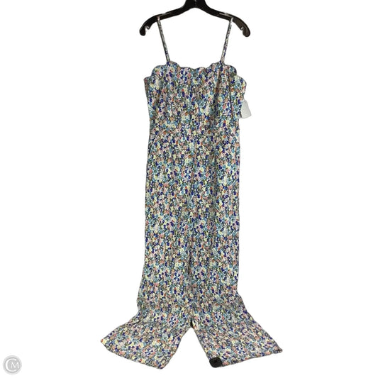 Jumpsuit By Maeve In Floral Print, Size: 8