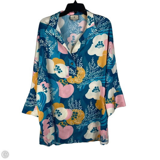 Top Long Sleeve Designer By Tuckernuck In Multi-colored, Size: Xxl