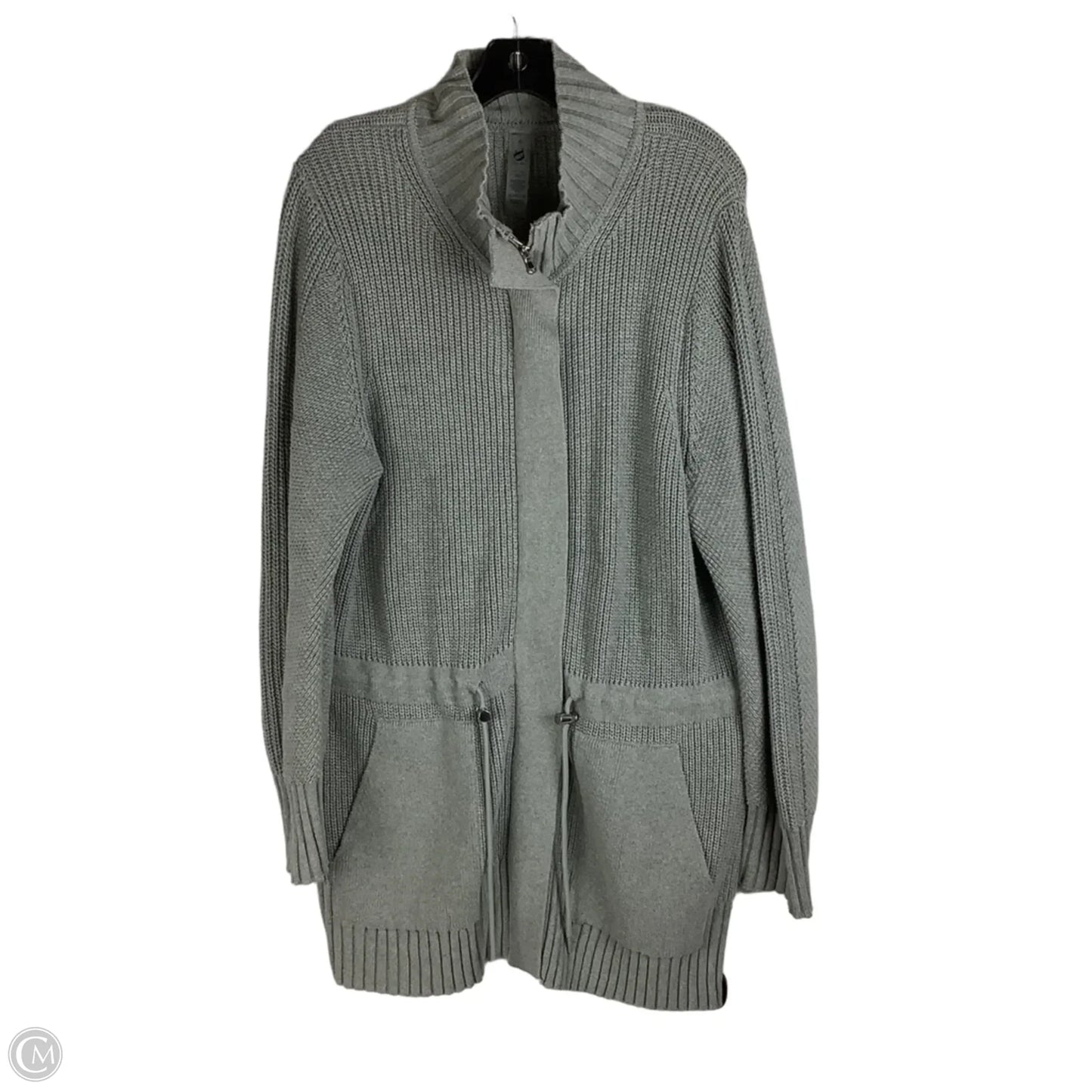 Sweatshirt Collar By Lou And Grey In Grey, Size: Xl