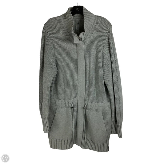 Sweatshirt Collar By Lou And Grey In Grey, Size: Xl