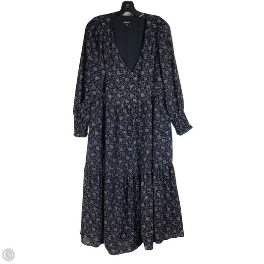 Dress Casual Maxi By Madewell In Floral Print, Size: M