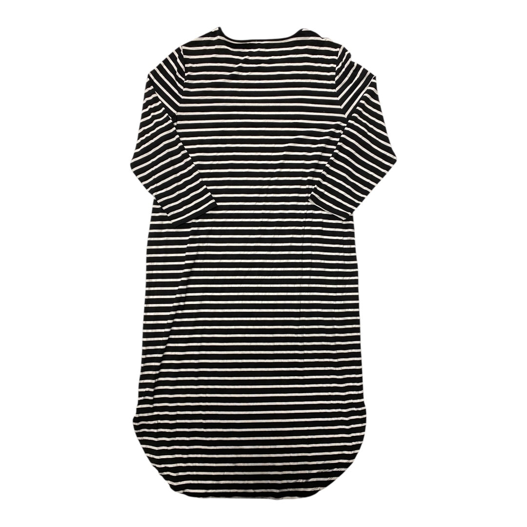 Dress Casual Maxi By Chicos In Striped Pattern, Size:16