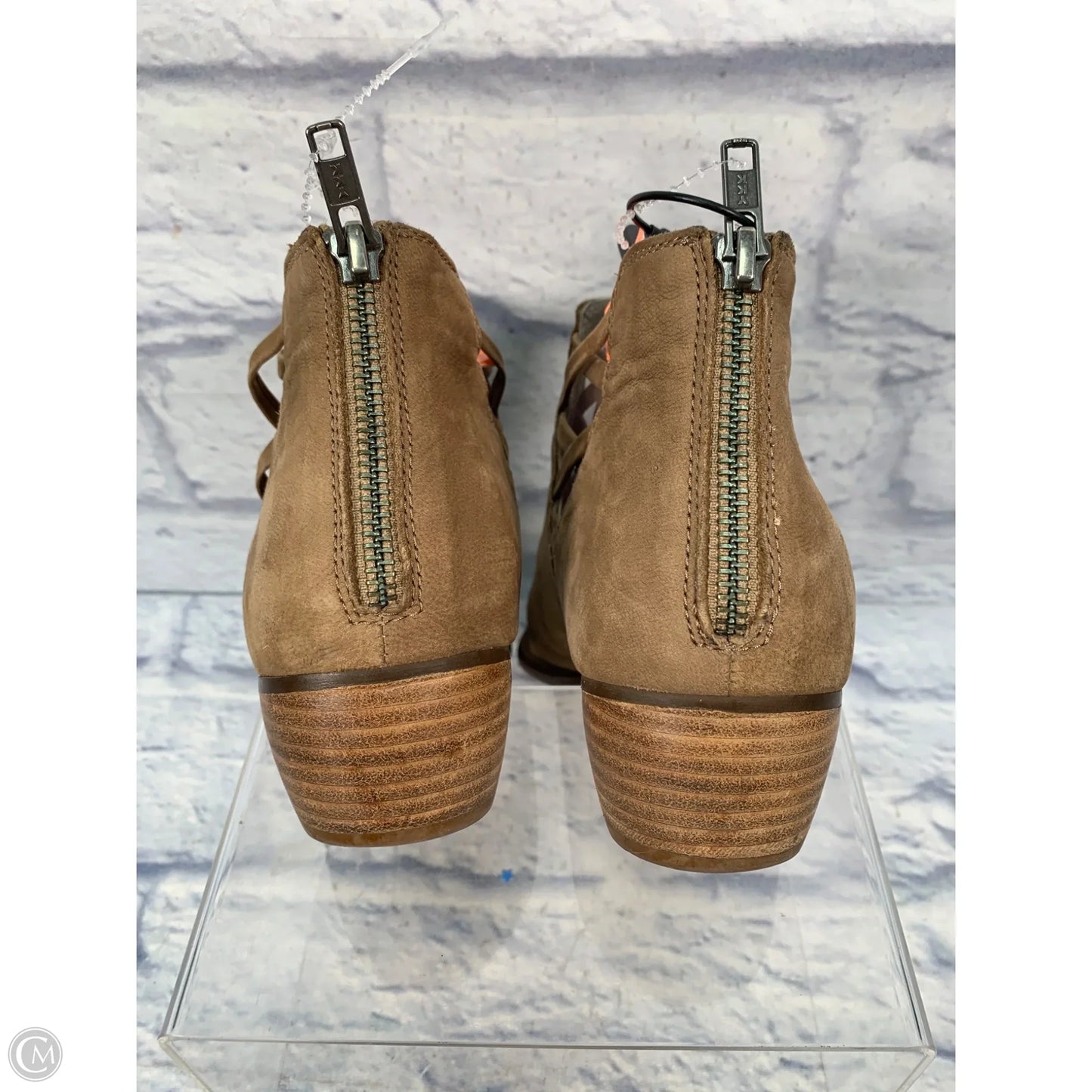 Boots Ankle Flats By Seychelles In Tan, Size: 11