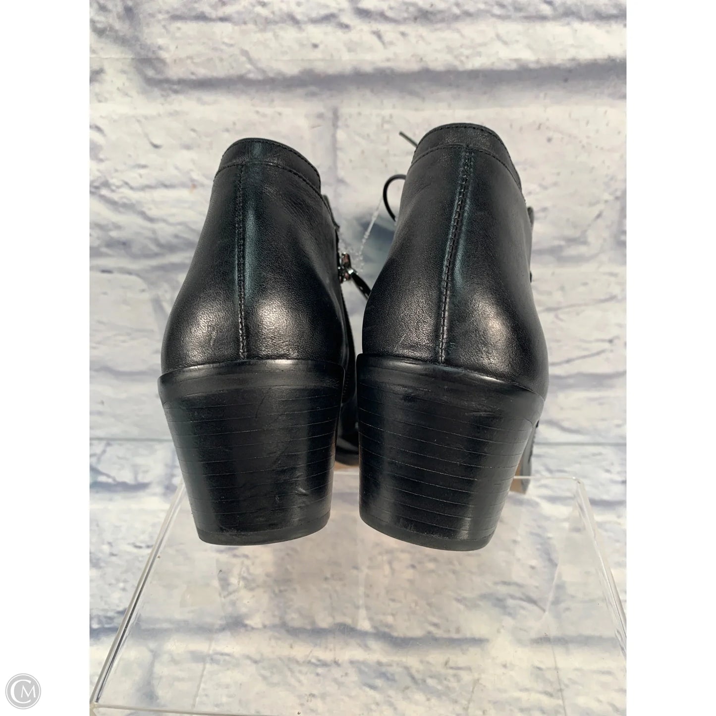 Boots Ankle Flats By 1.state In Black & Silver, Size: 10