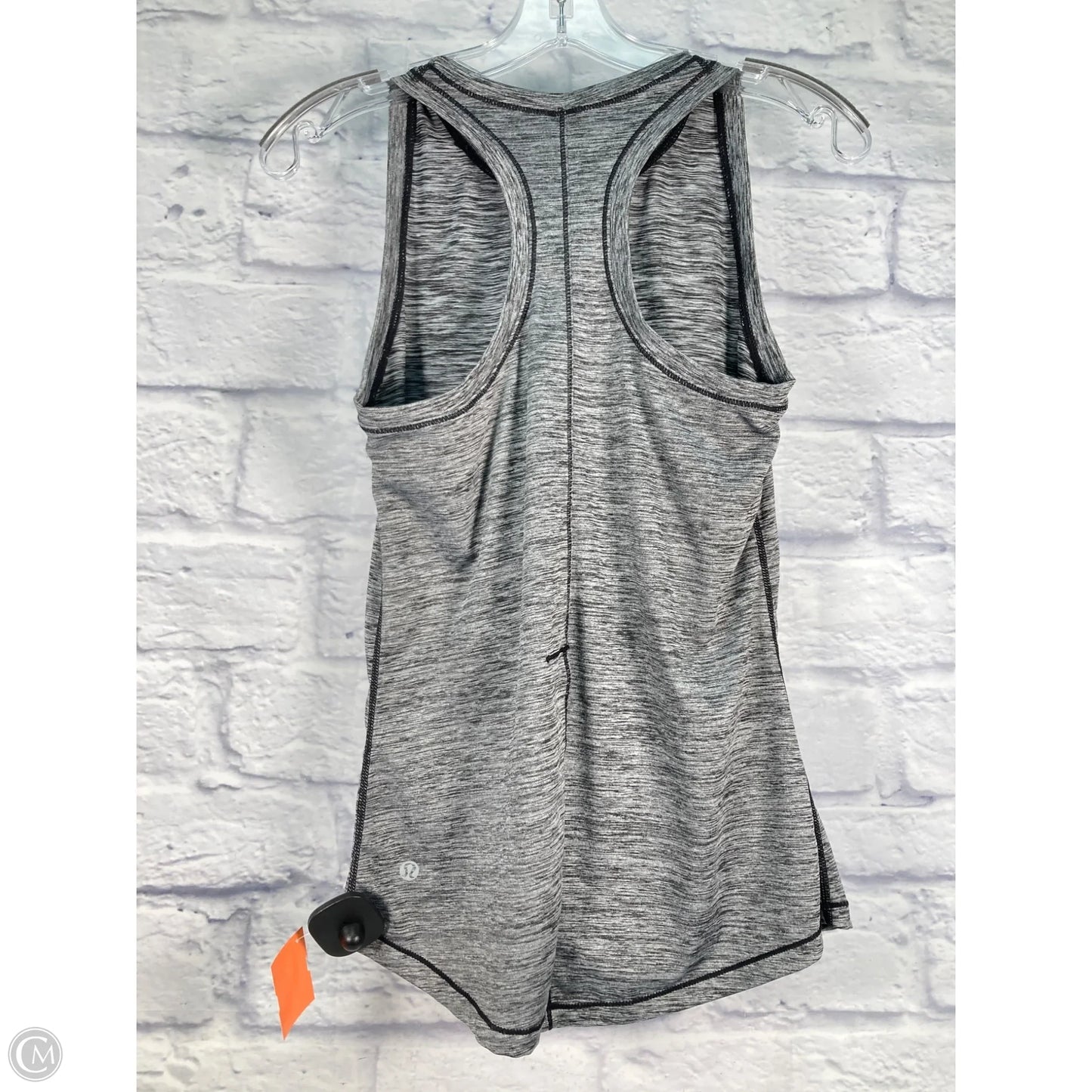Athletic Tank Top By Lululemon In Grey, Size: Xs