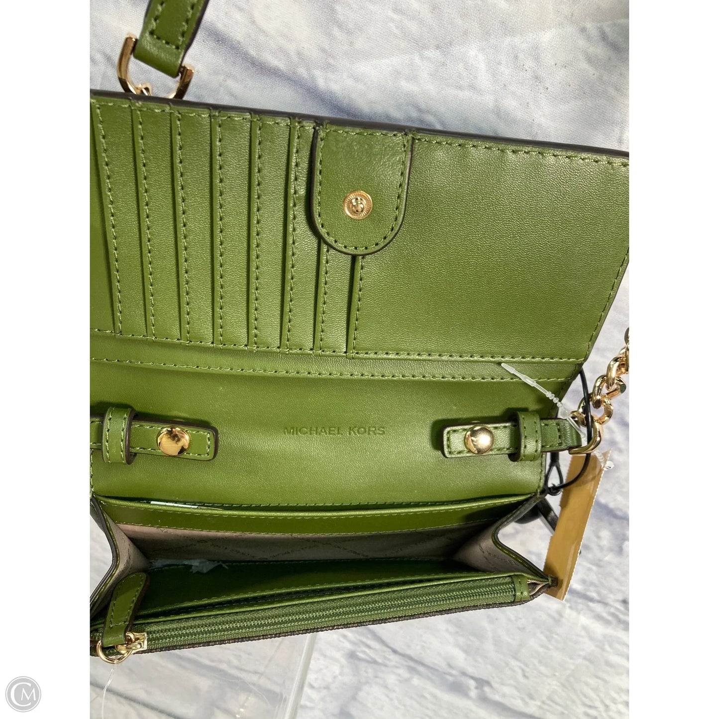 Crossbody Designer By Michael Kors, Size: Medium