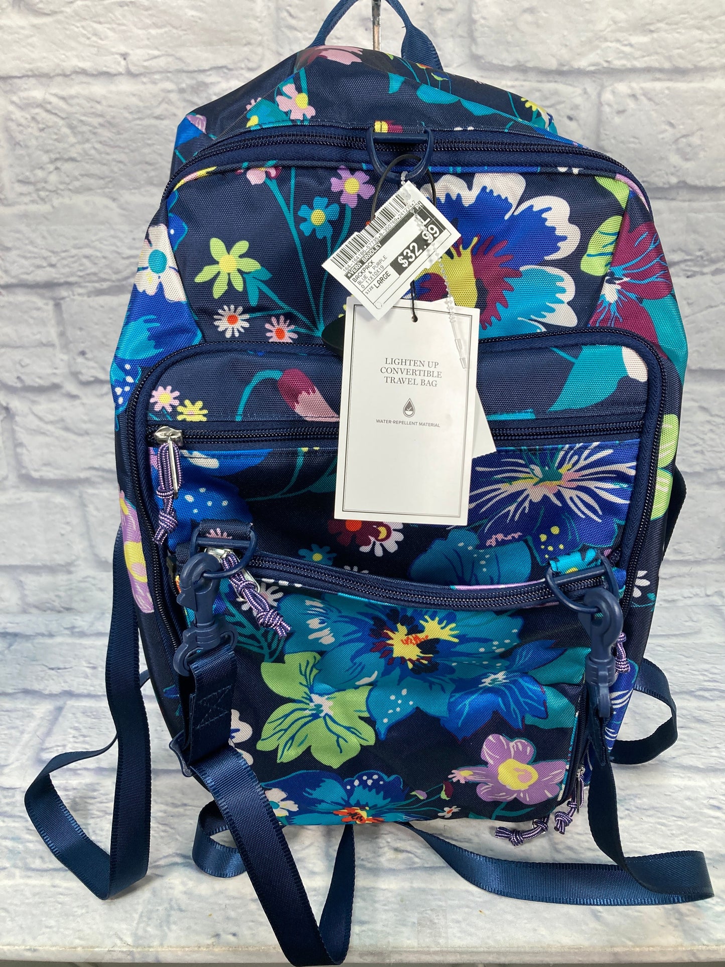 Backpack By Vera Bradley, Size: Large