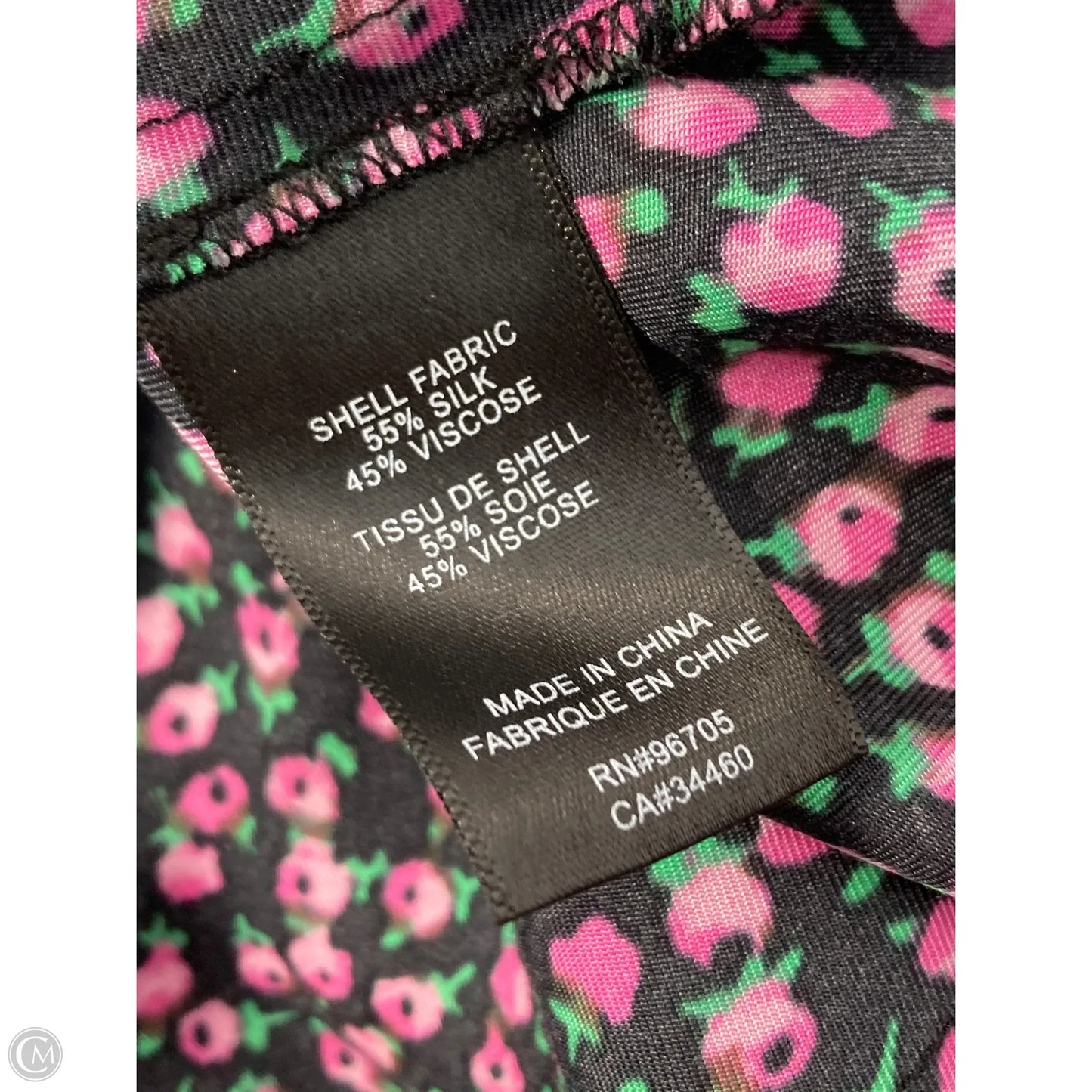Skirt Maxi By Rebecca Taylor In Black & Pink, Size: 0