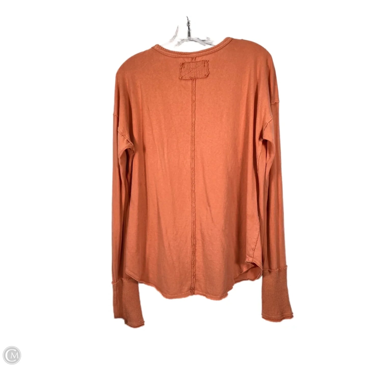 Top Long Sleeve By We The Free In Orange, Size: L