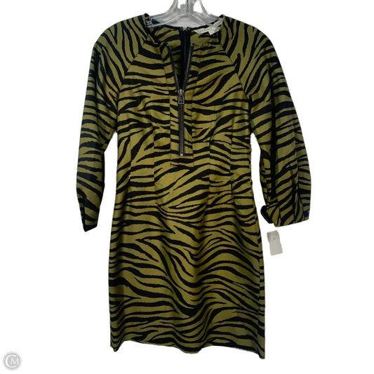 Dress Casual Short By Veronica Beard In Black & Green, Size: Xs