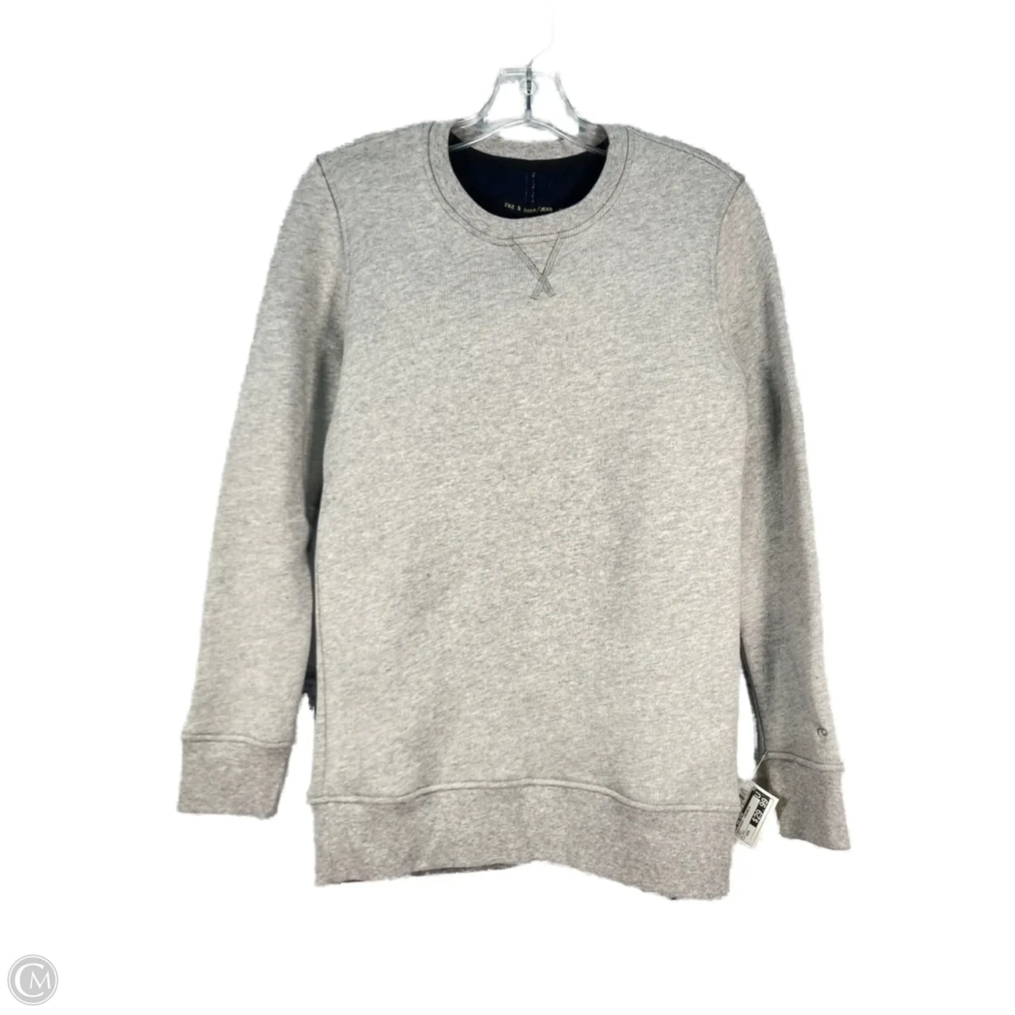 Sweatshirt Crewneck By Rag And Bone In Grey, Size: Xxs