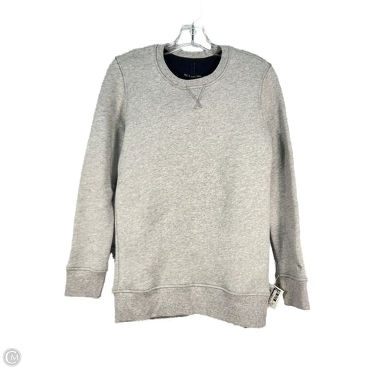Sweatshirt Crewneck By Rag And Bone In Grey, Size: Xxs