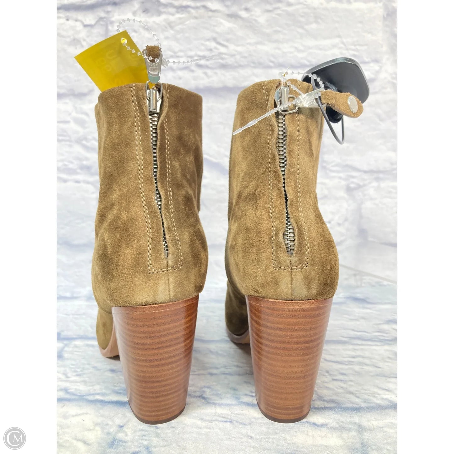 Boots Ankle Heels By Rag And Bone In Green, Size: 9.5