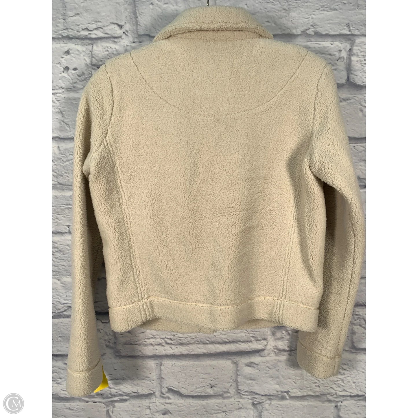 Jacket Faux Fur & Sherpa By Peyton Jensen In Cream, Size: Xs