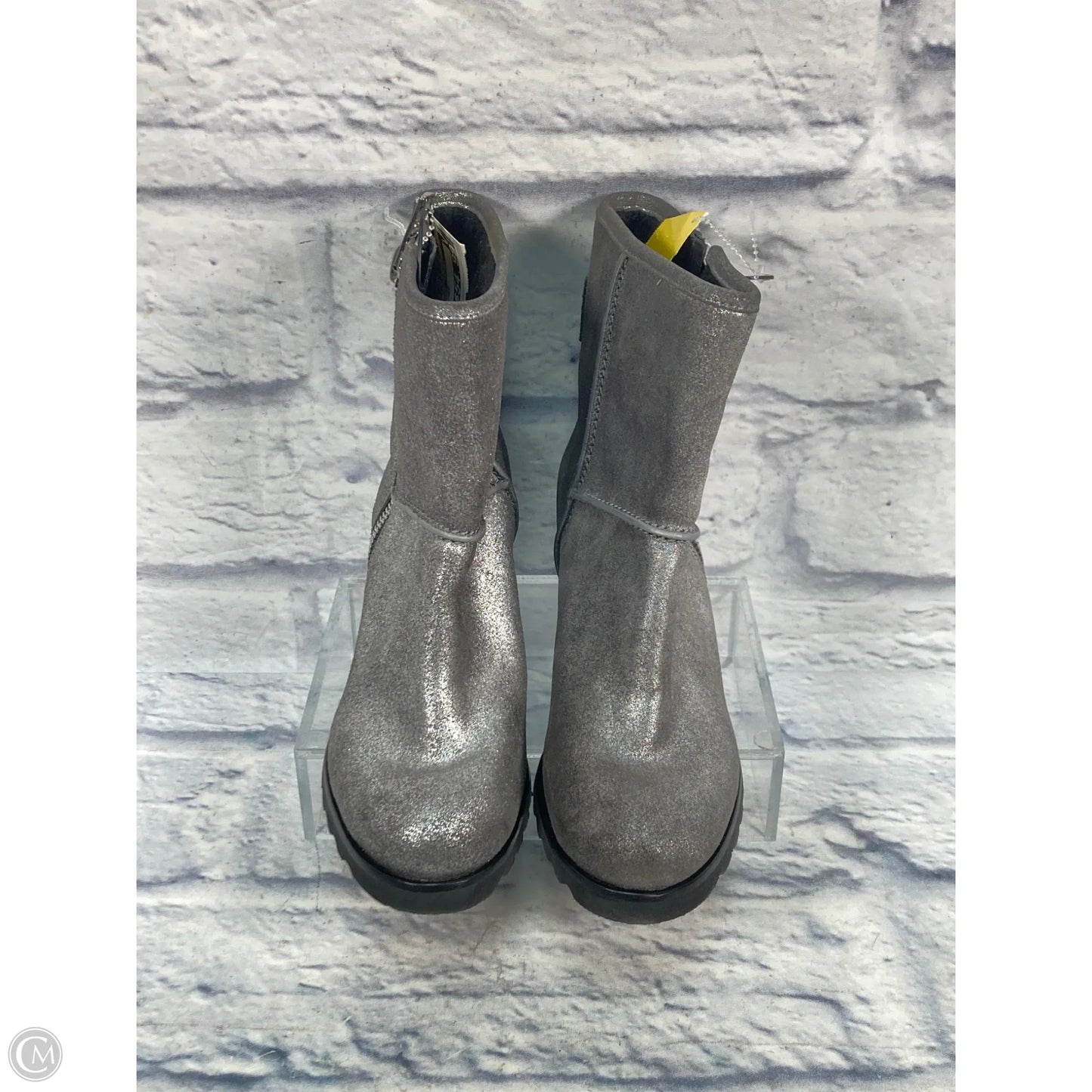 Boots Designer By Marc By Marc Jacobs In Silver, Size: 5
