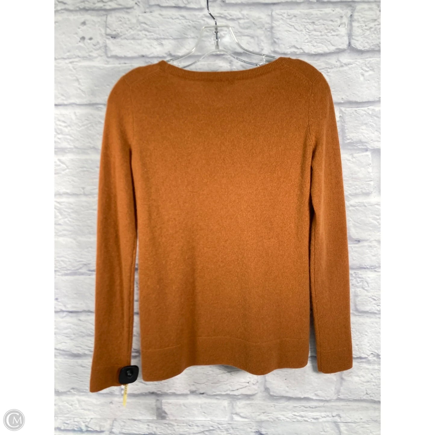 Sweater Designer By Neiman Marcus In Orange, Size: Xs