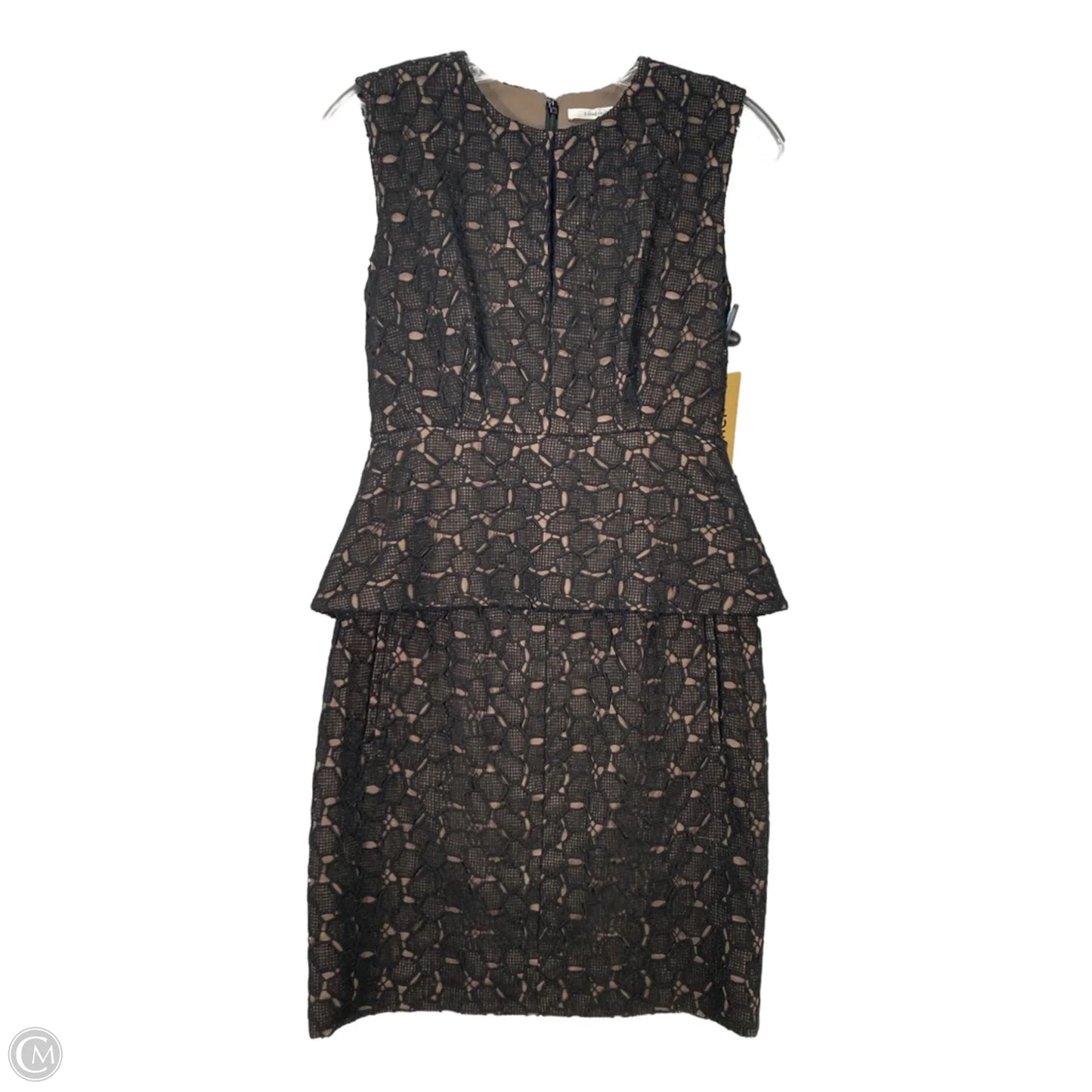 Dress Designer By Diane Von Furstenberg In Black & Brown, Size: Xs