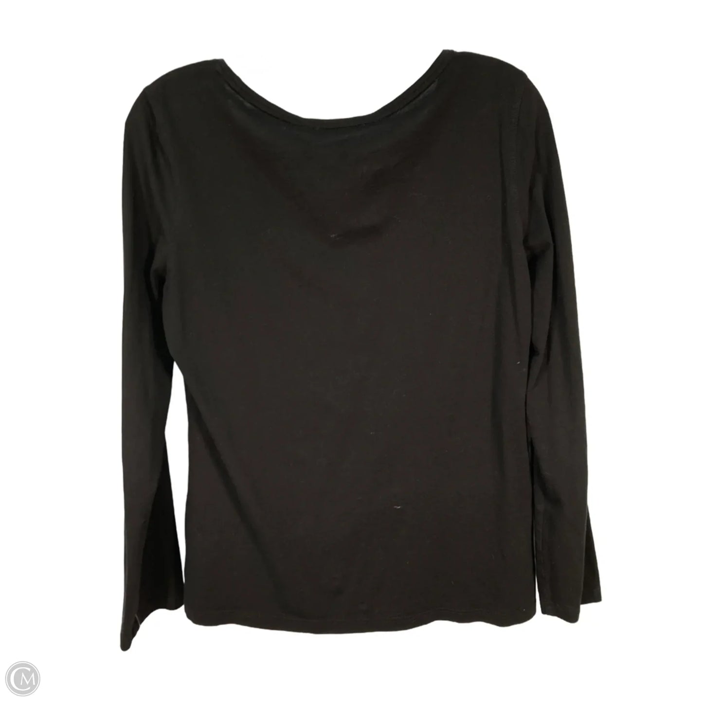 Top Long Sleeve Basic By Theory In Black, Size: M