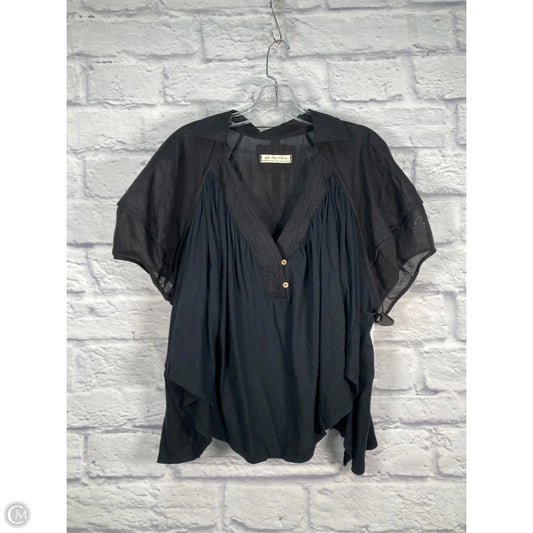 Top Short Sleeve By We The Free In Black, Size: Xs