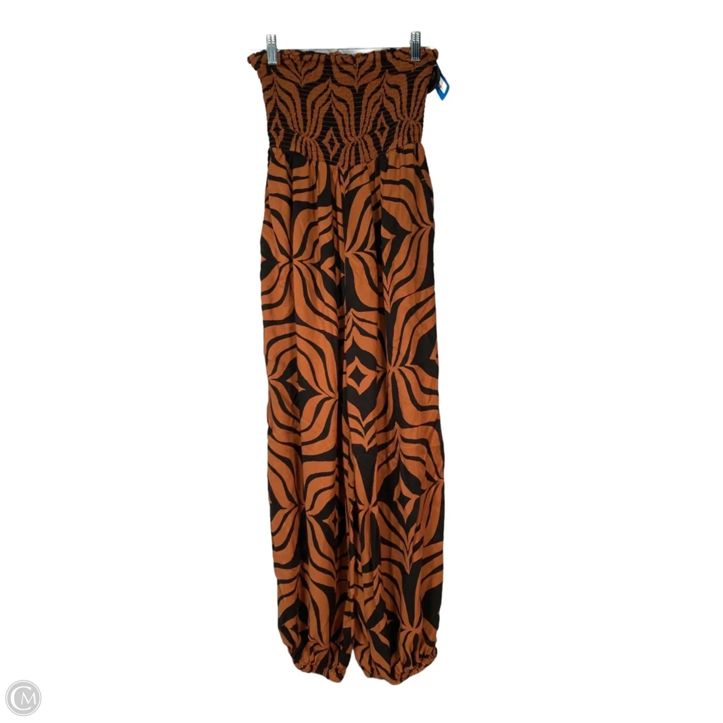 Jumpsuit By Anthropologie In Black & Brown, Size: Xs