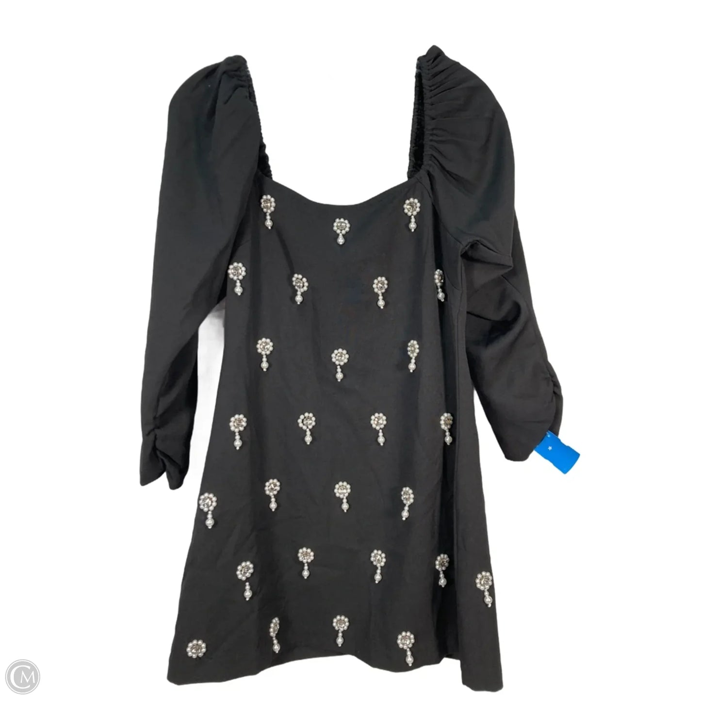 Dress Party Short By Clothes Mentor In Black & Cream, Size: Xs