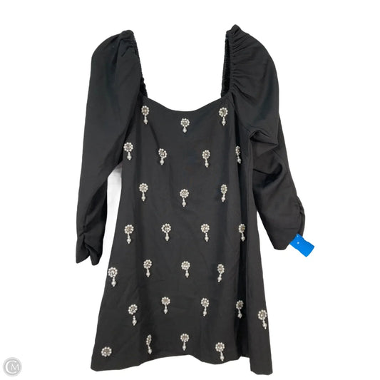 Dress Party Short By Clothes Mentor In Black & Cream, Size: Xs