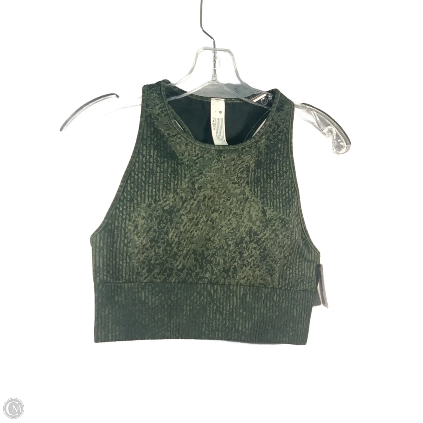 Athletic Bra By Lululemon In Green, Size: M