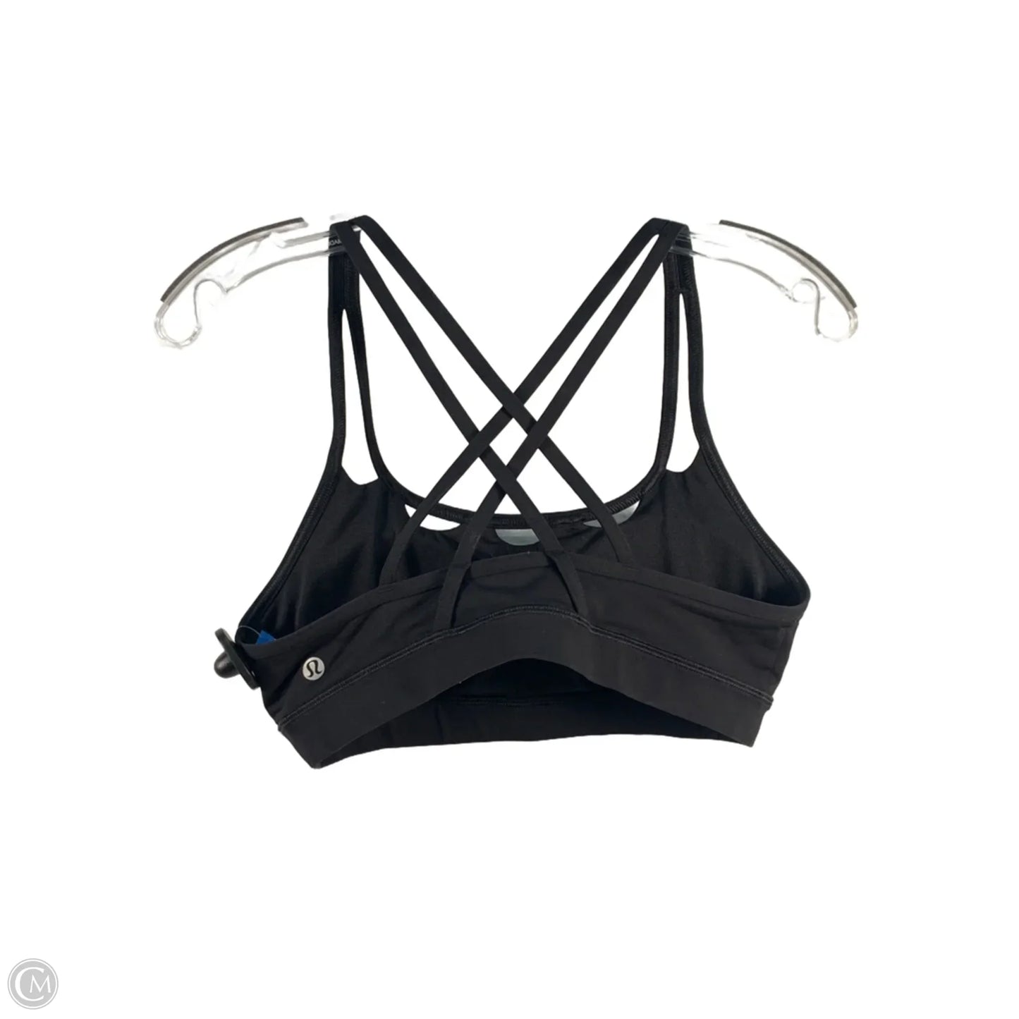 Athletic Bra By Lululemon In Black, Size: M