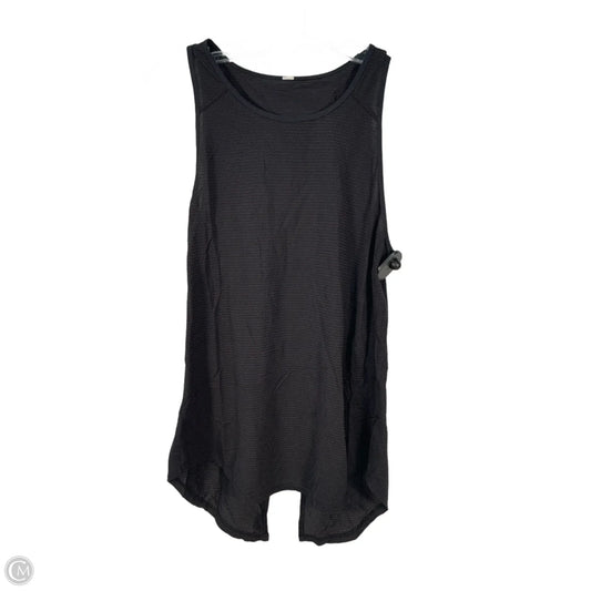 Athletic Tank Top By Lululemon In Black, Size: S