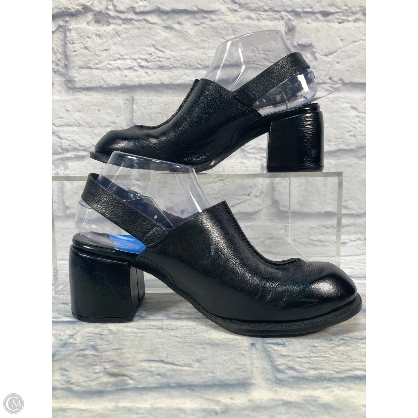 Shoes Heels Block By Clothes Mentor In Black, Size: 8.5