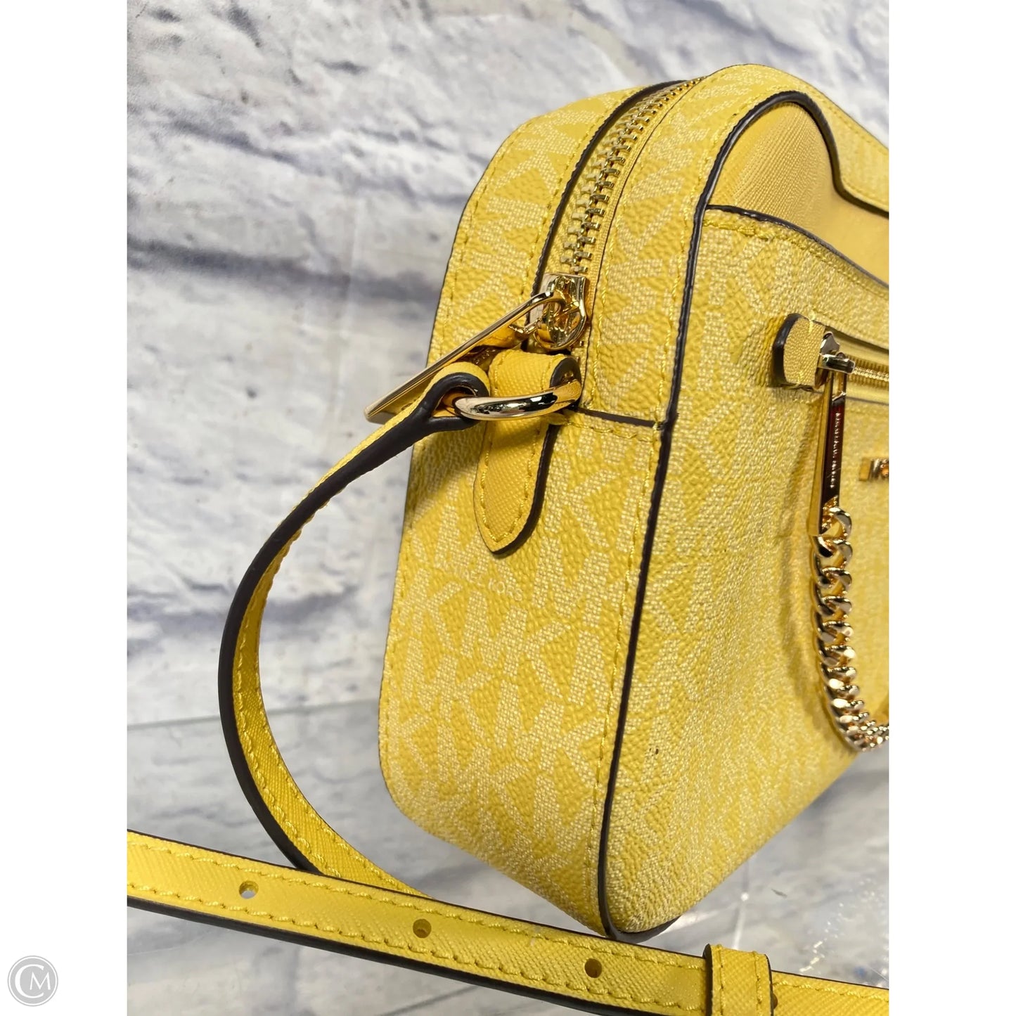 Crossbody Designer By Michael Kors, Size: Medium