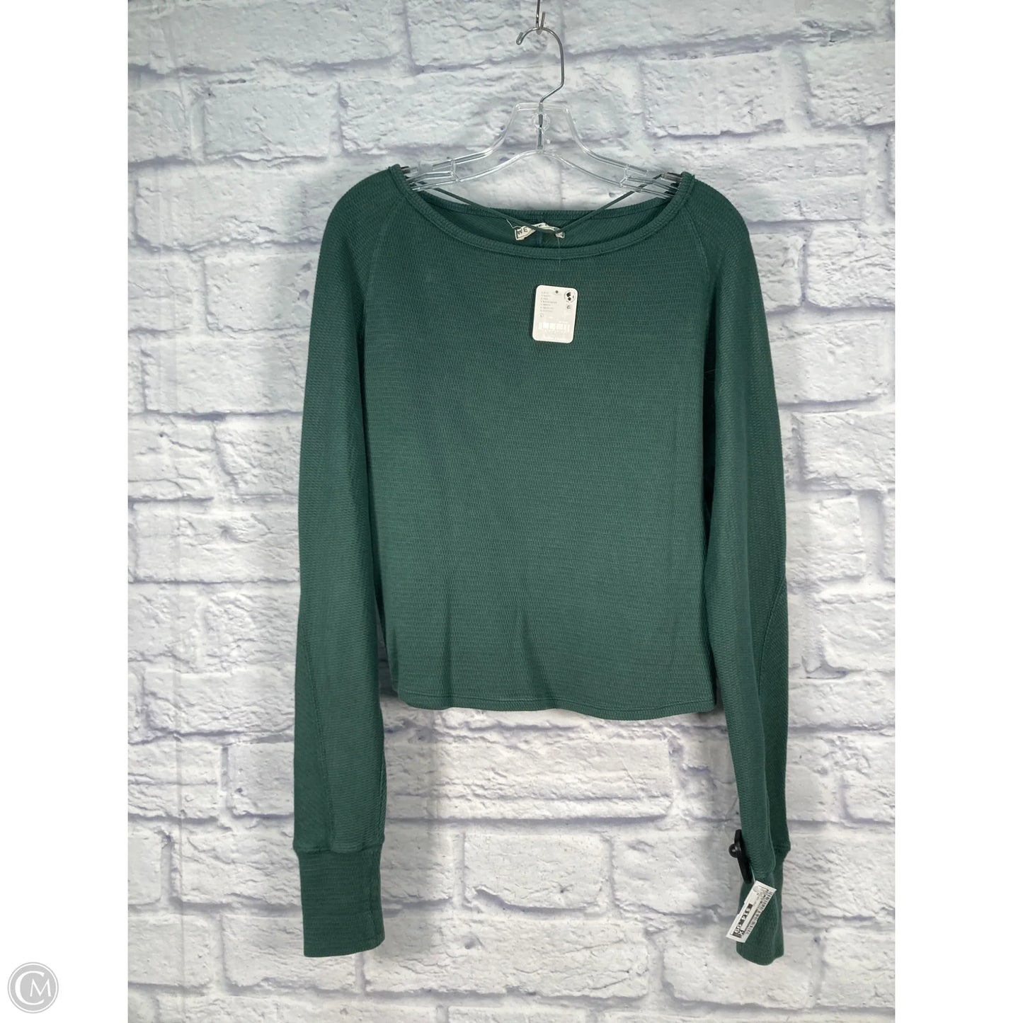 Top Long Sleeve By We The Free In Green, Size: M