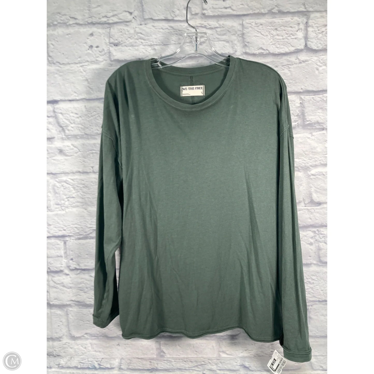 Top Long Sleeve By We The Free In Green, Size: S