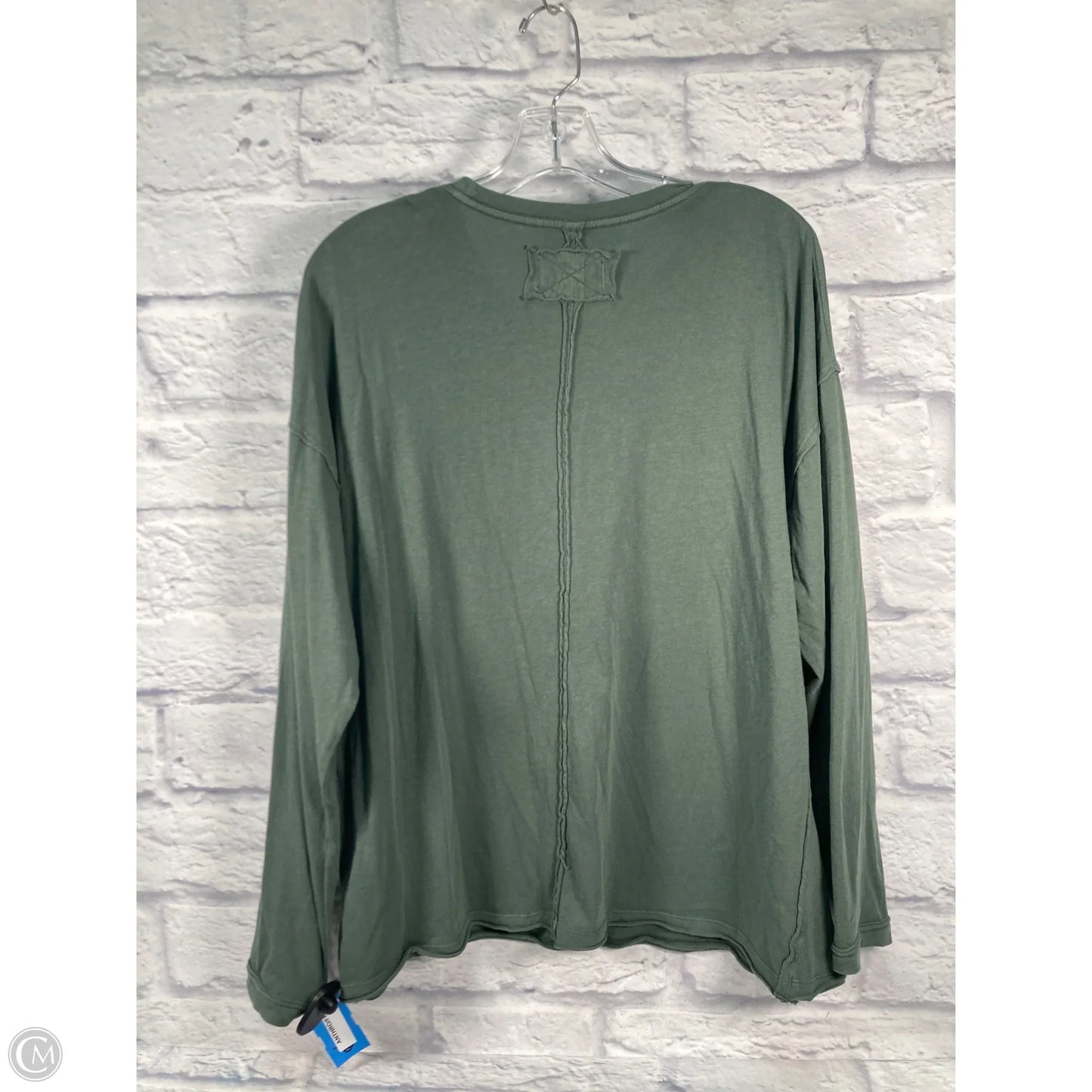 Top Long Sleeve By We The Free In Green, Size: S