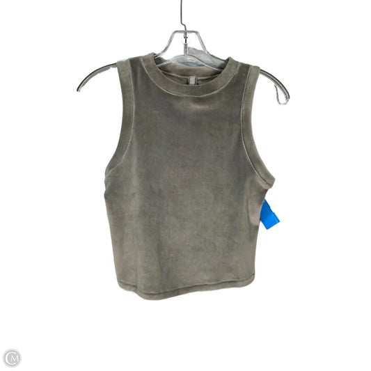 Top Sleeveless By Skims In Grey, Size: M