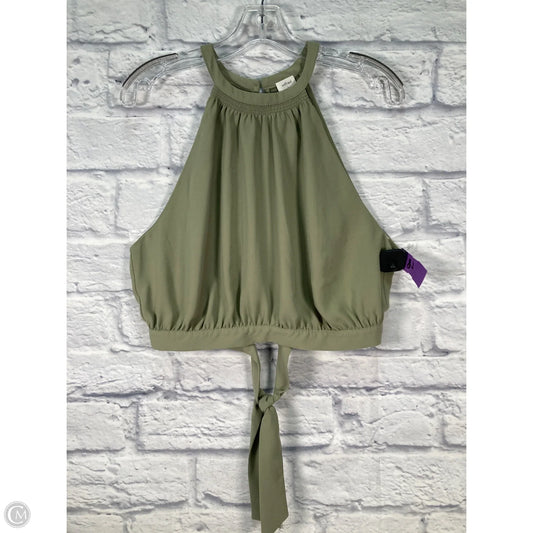 Top Sleeveless By Wilfred In Green, Size: L