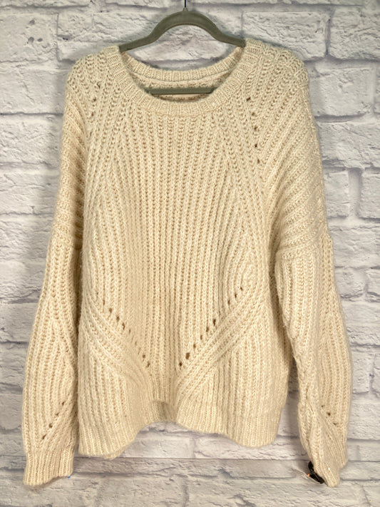 Sweater By Urban Outfitters In Cream, Size: M