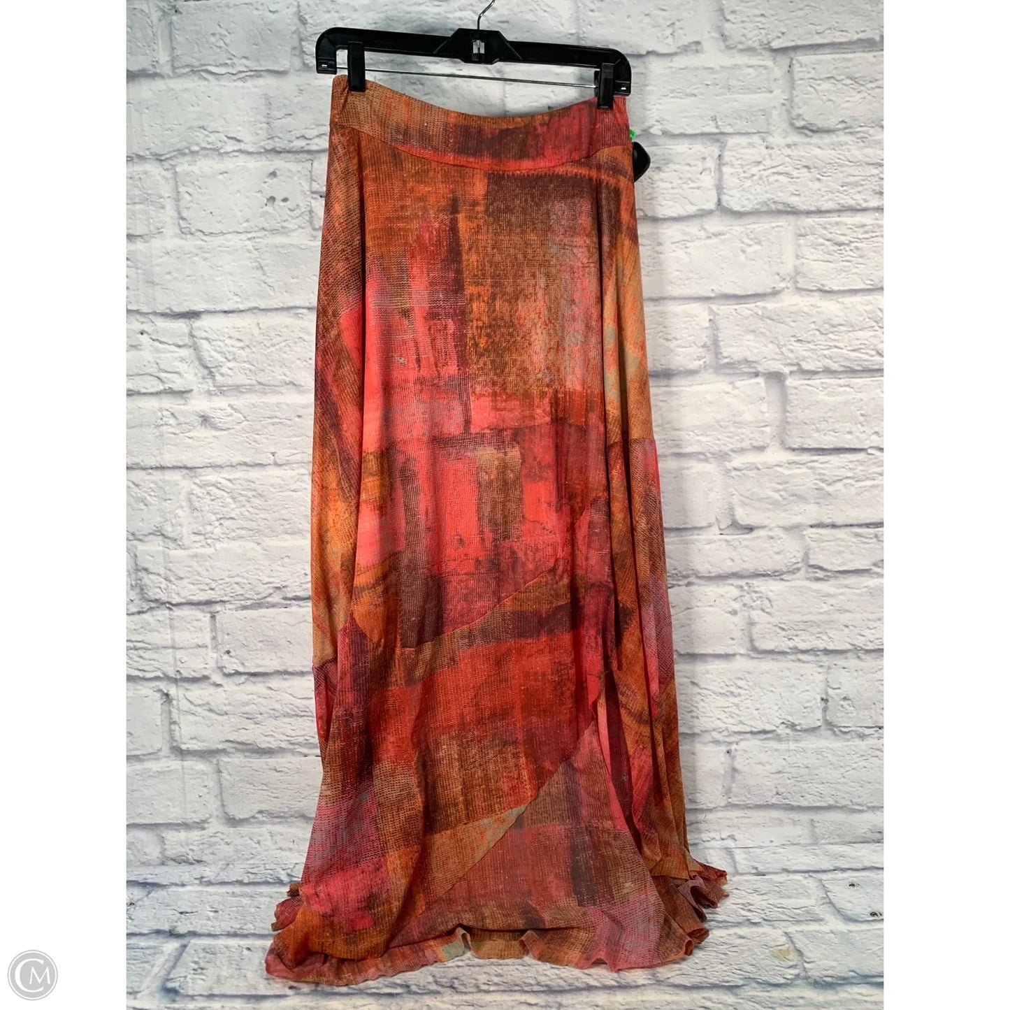 Skirt Maxi By Weston Wear In Orange, Size: 8