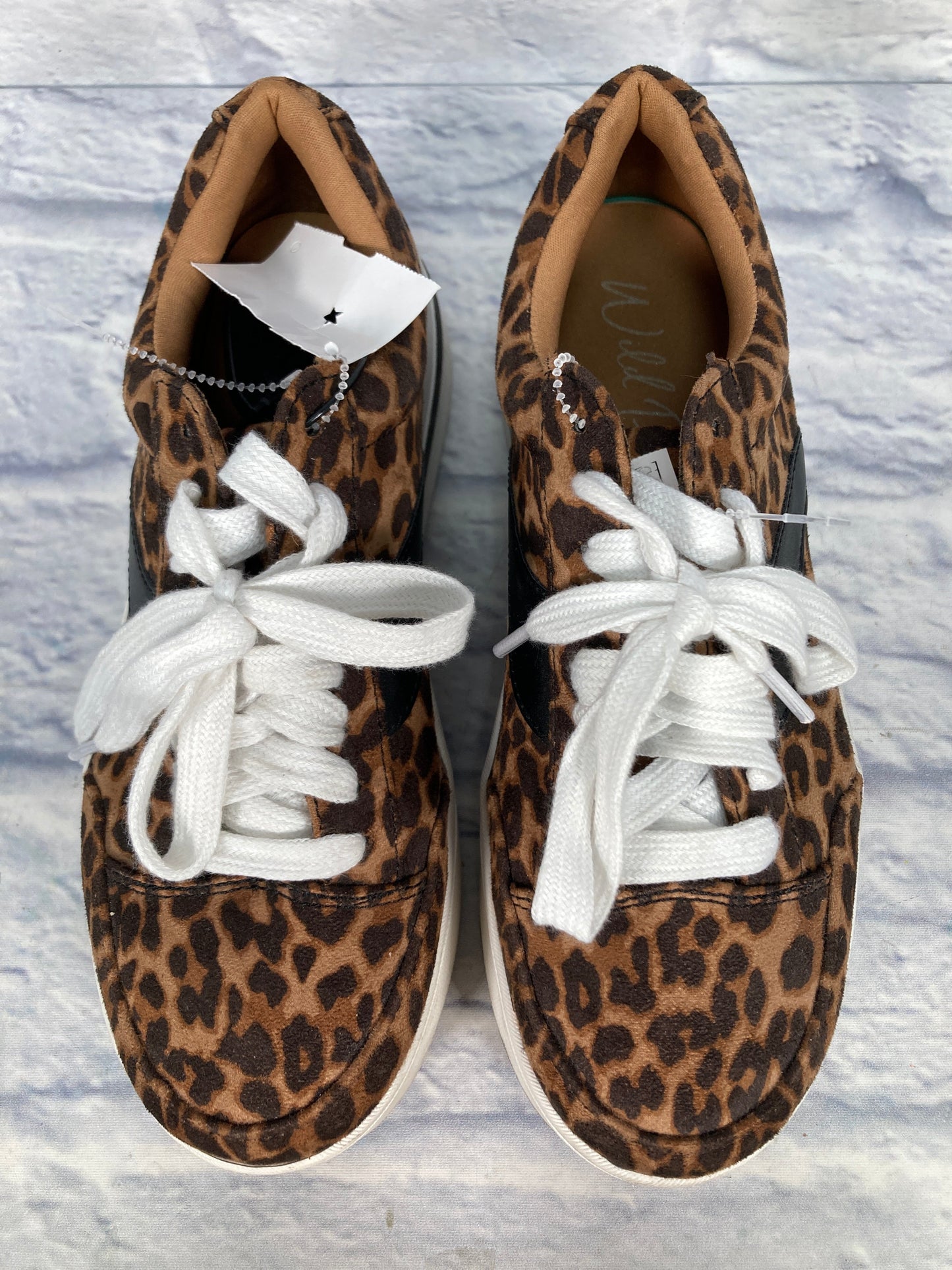 Animal Print Shoes Sneakers Platform Clothes Mentor, Size 8