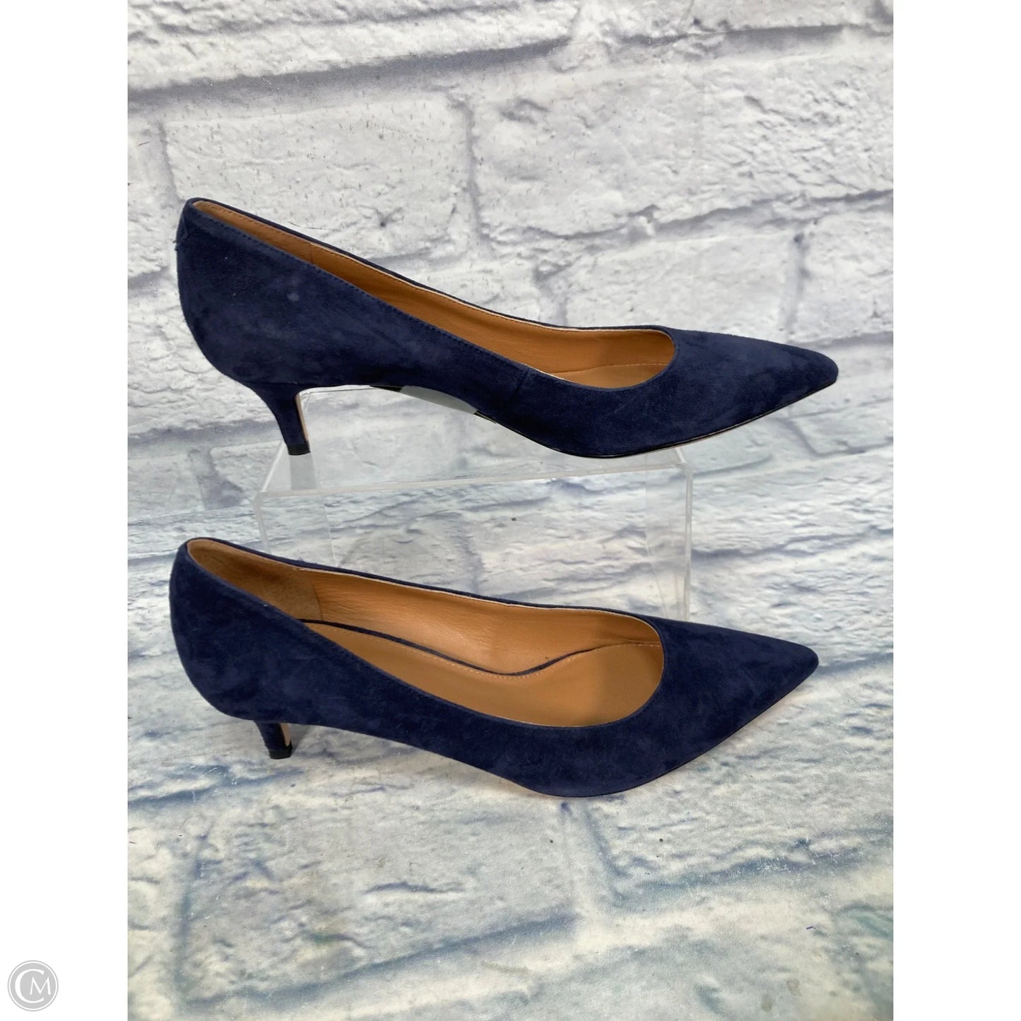 Shoes Heels Kitten By J Mclaughlin In Navy, Size: 7.5