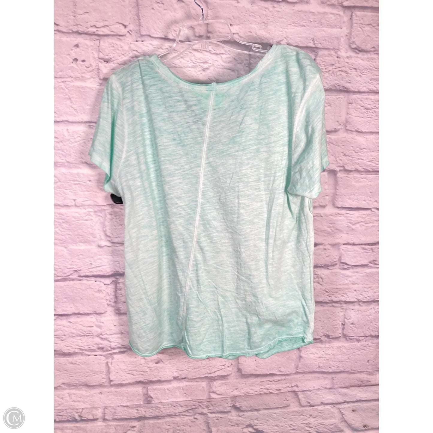 Top Short Sleeve By Maeve In Teal, Size: Xl