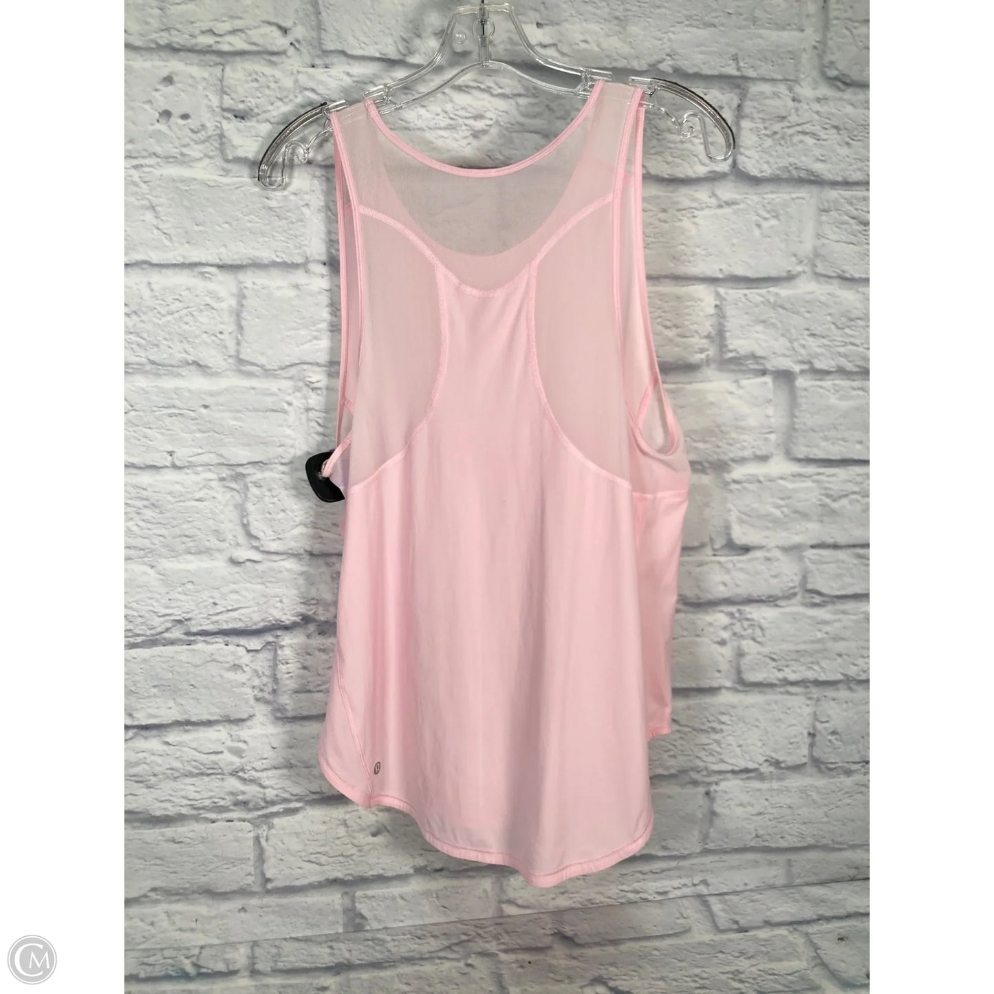 Athletic Tank Top By Lululemon In Pink, Size: M