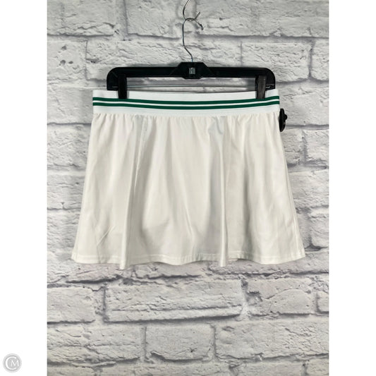 Athletic Skort By Tommy Bahama In Green & White, Size: L