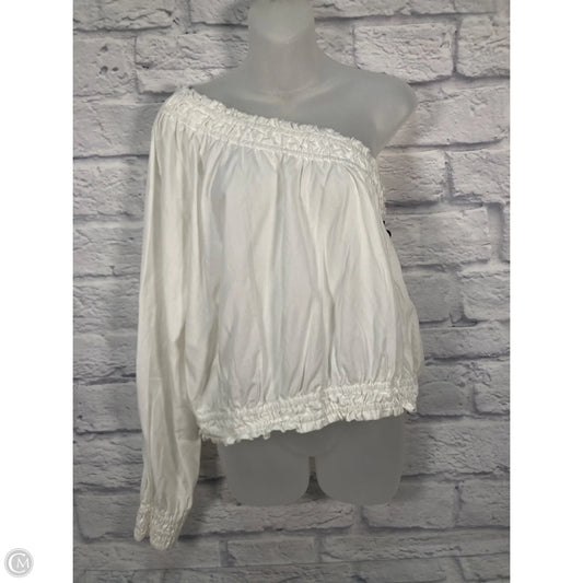 Top Long Sleeve By Free People In White, Size: L