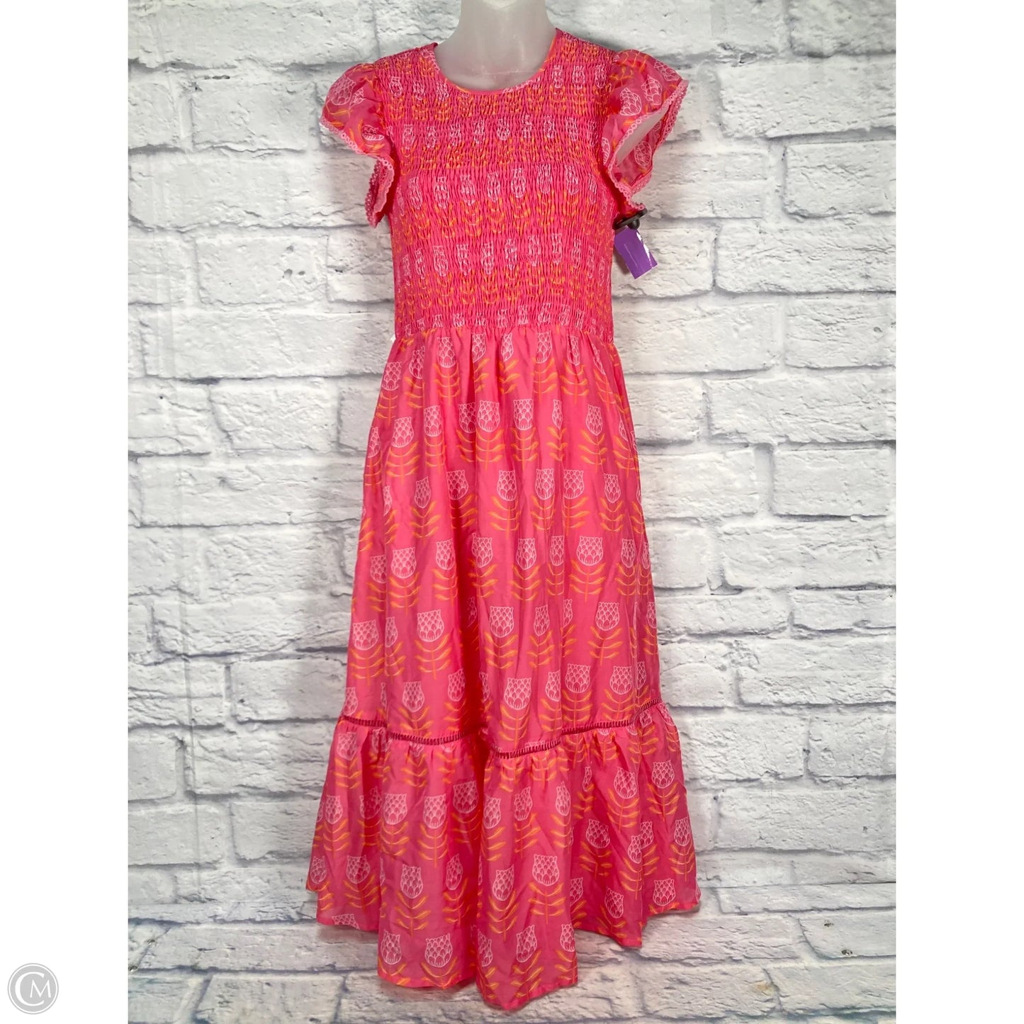 Dress Party Midi By J.marie In Pink, Size: S