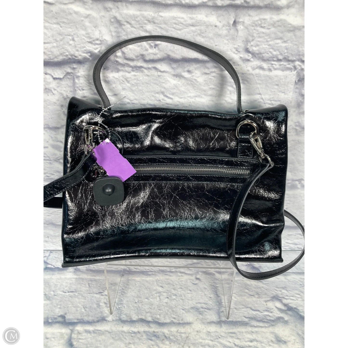 Crossbody Leather By Clothes Mentor, Size: Medium